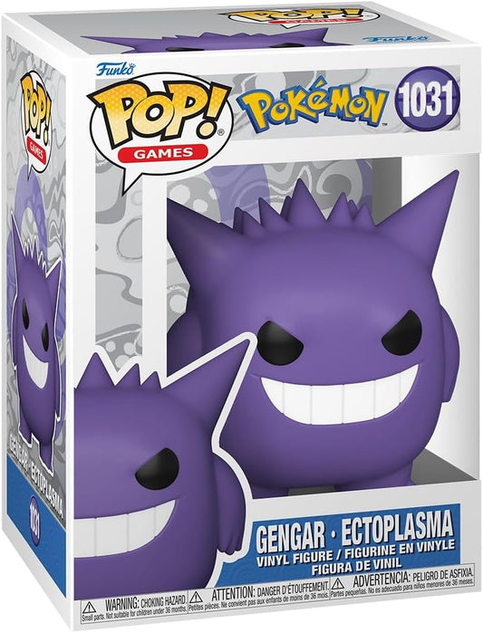 Pop Games: Pokemon - Gengar - Collectable Vinyl Figure - Gift Idea - Official Merchandise - Toys for Kids & Adults - Video Games Fans - Model Figure for Collectors and Display