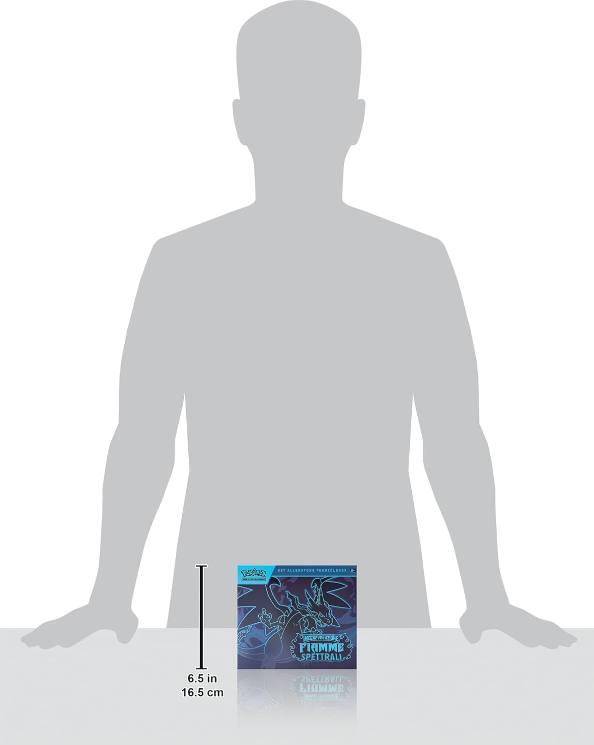 : Megaevolution Elite Trainer Set – Spectral Flames from the  TCG (A Full Length Promo Card, Nine Expansion Packs and Premium Accessories)