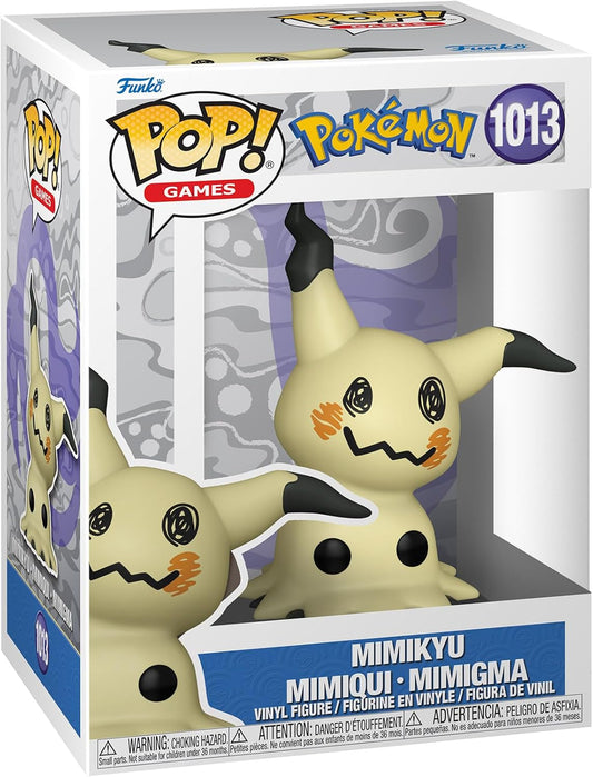 Funko Pop! Games: Pokemon - Mimikyu - Figura De Vinilo Coleccionable - Idea De Regalo - Mercancia Oficial - Juguetes Para Niños Y Adultos - Video Games Fans - Muñeco Para Coleccionistas Y Exposición