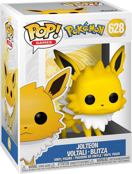 Funko POP! Games: Pokemon - Jolteon - Figura De Vinilo Coleccionable - Idea De Regalo - Mercancia Oficial - Juguetes Para Niños Y Adultos - Anime Fans - Muñeco Para Coleccionistas Y Exposición