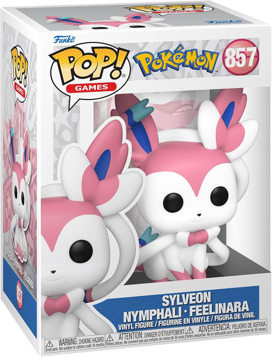 Funko Pop! Games: Pokemon - Sylveon - Figura De Vinilo Coleccionable - Idea De Regalo- Mercancia Oficial - Juguetes Para Niños Y Adultos - Video Games Fans - Muñeco Para Coleccionistas Y Exposición