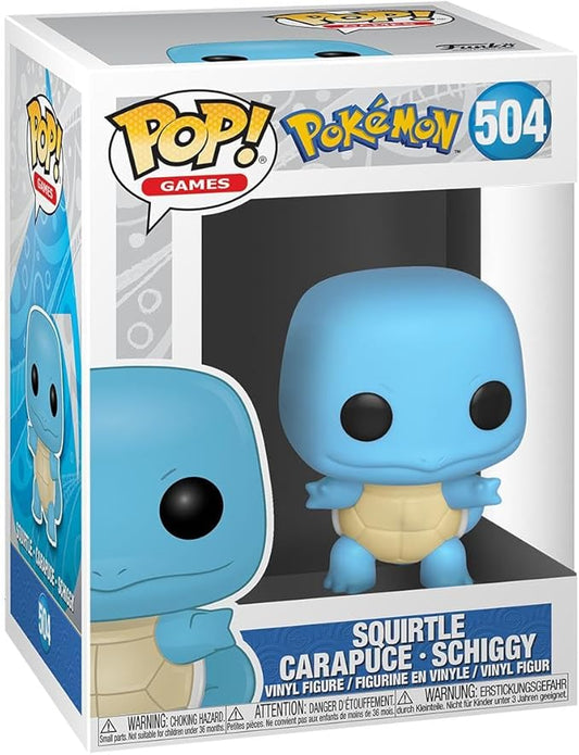 Funko POP! Pokemon - Squirtle - Figura De Vinilo Coleccionable - Idea De Regalo - Mercancia Oficial - Juguetes Para Niños Y Adultos - Anime Fans - Muñeco Para Coleccionistas Y Exposición