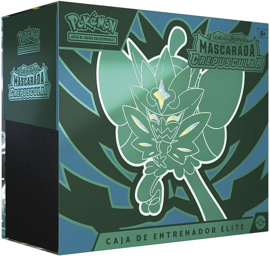 BANDAI PC50515 Juego De Cartas Pokémon TCG: SV06 Elite Trainer Box, Multicolor, Cartas Coleccionable Para Los Amantes Del Anime, Versión En Español