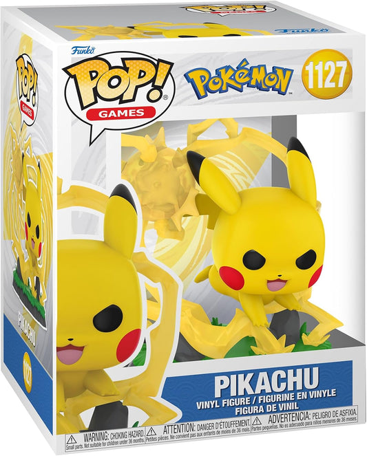 Funko Pop! Premium: Pokemon - Pikachu - Figura De Vinilo Coleccionable - Idea De Regalo - Mercancia Oficial - Juguetes Para Niños Y Adultos - Video Games Fans - Muñeco Para Coleccionistas