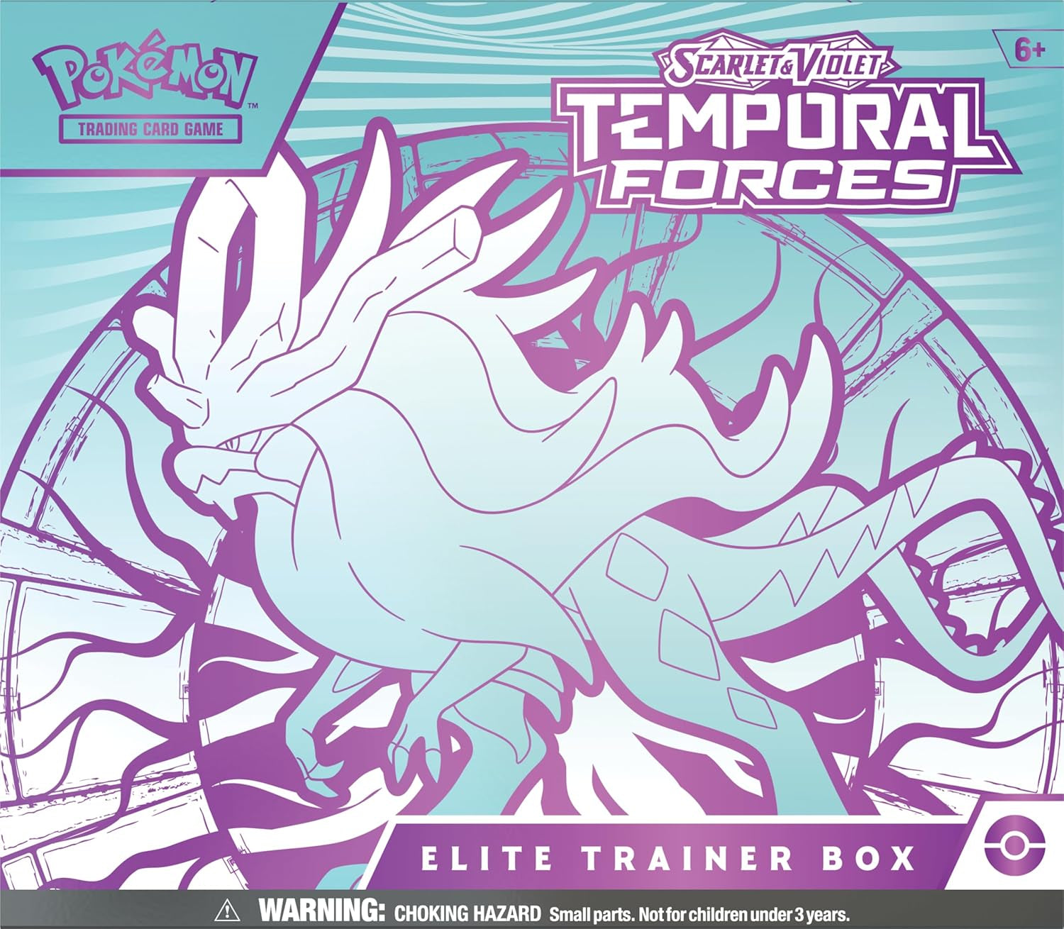 Pokemon TCG: Scarlet and Violet: Temporal Forces: Elite Trainer Box: Walking Wake
