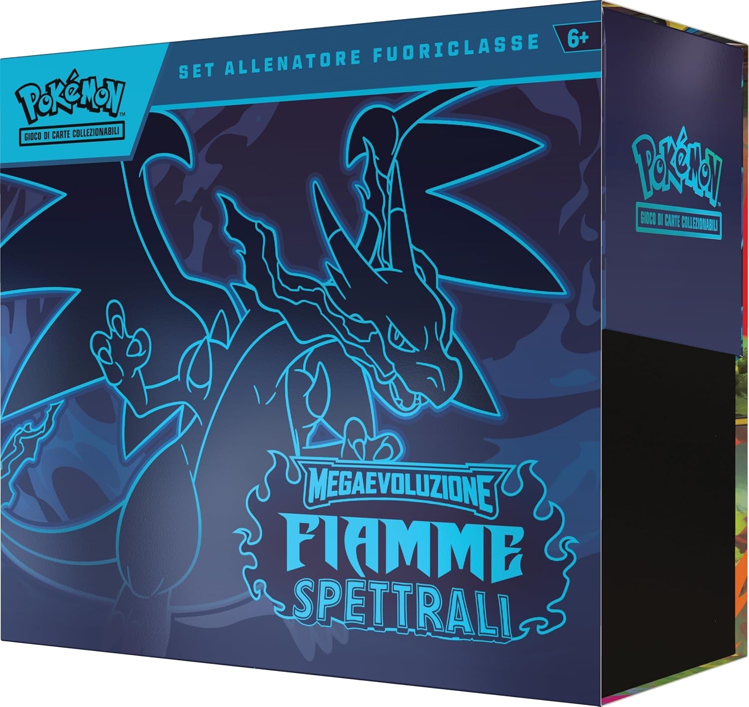 : Megaevolution Elite Trainer Set – Spectral Flames from the  TCG (A Full Length Promo Card, Nine Expansion Packs and Premium Accessories)