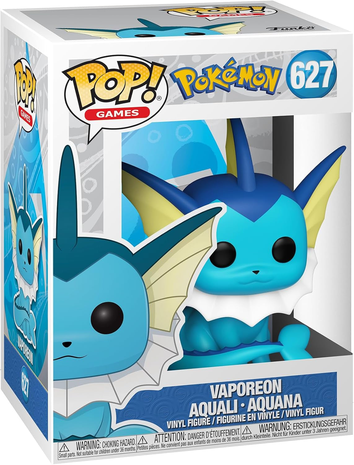 Funko, Kakashi, 63697 Pop Games: Pokemon - Vaporeon