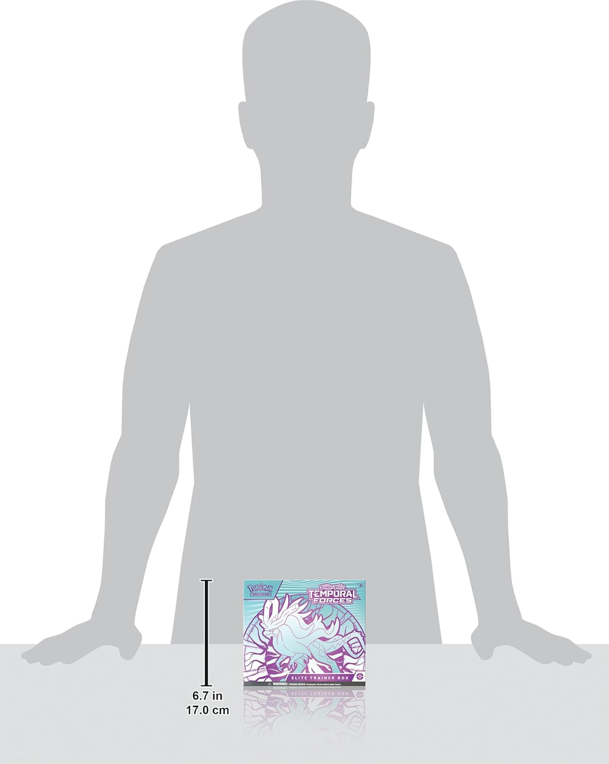 Pokemon TCG: Scarlet and Violet: Temporal Forces: Elite Trainer Box: Walking Wake