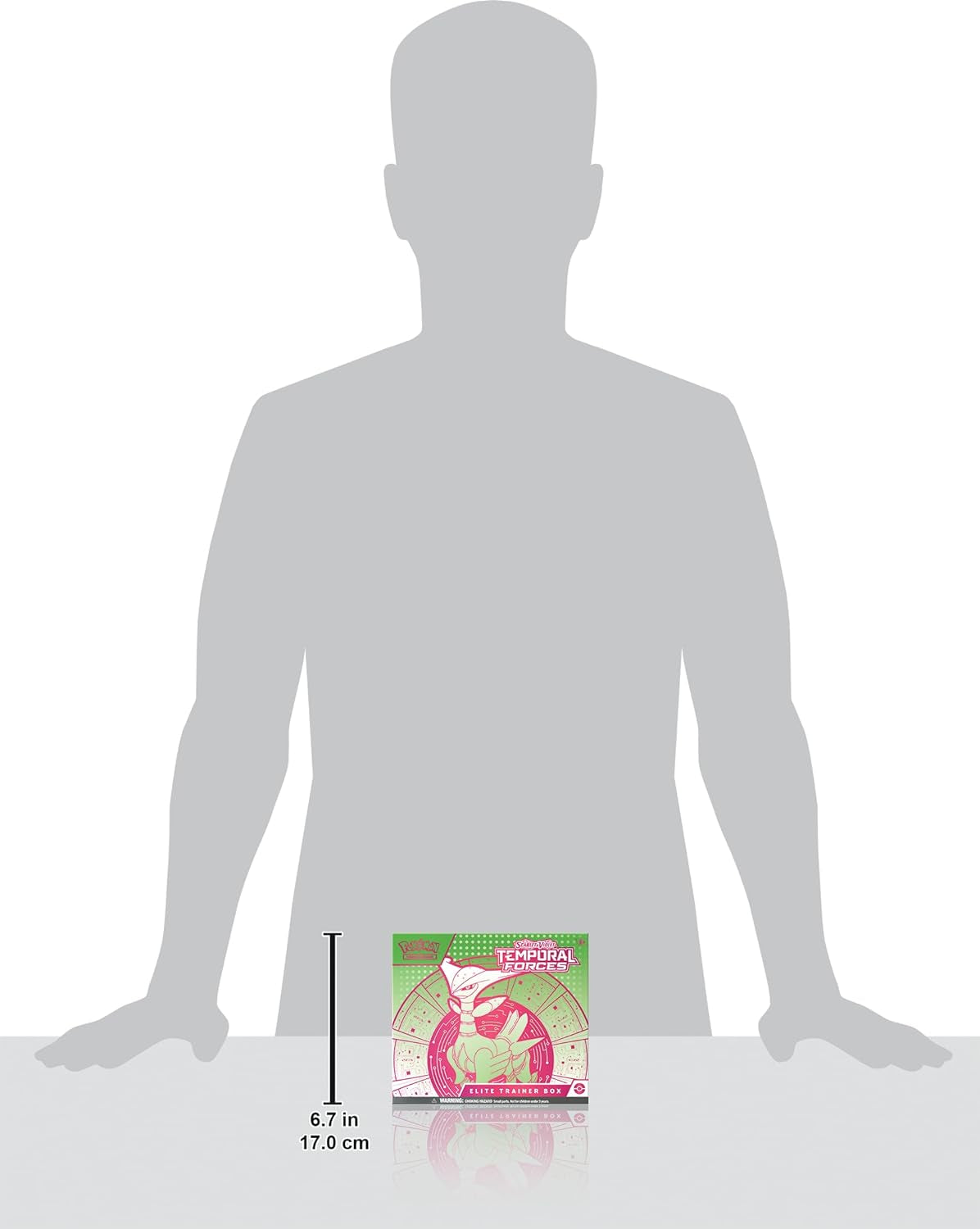 Pokemon TCG: Scarlet and Violet: Temporal Forces: Elite Trainer Box: Iron Leaves